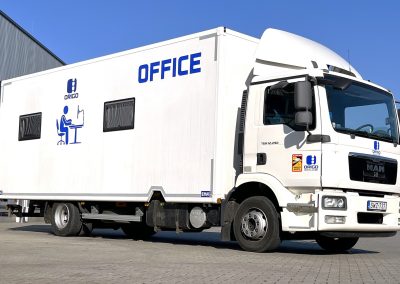 Production Office TRUCK - 8 positions, 12 t